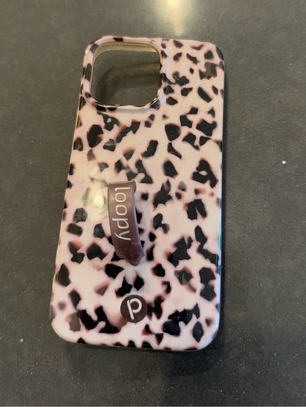 Blonde Tortoise Loopy Case - iPhone 16 Pro Max